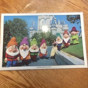Vintage Walt Disney placemat
